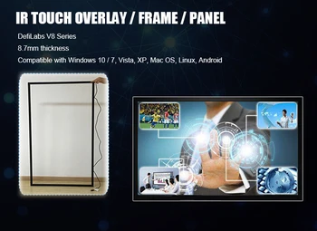 

DefiLabs 55 Inch IR multi Touch Frame without glass / 32 points