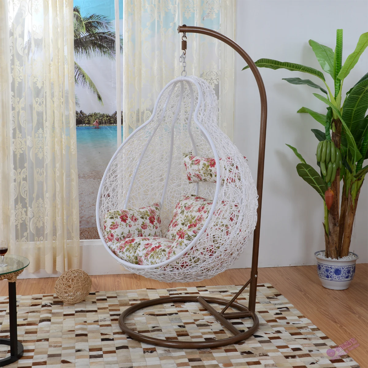 indoor basket swing chair
