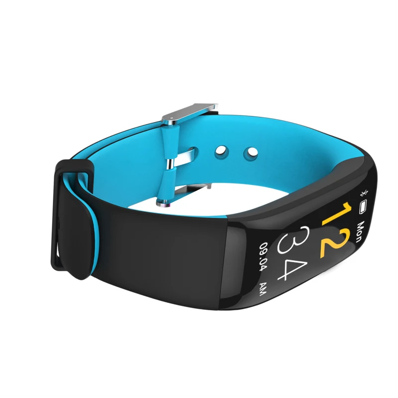 Пульсометр часы крови Давление Smart Band P1 плюс умный Браслет монитор сердечного
