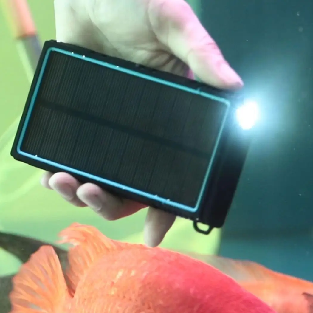 20000 mAh power Bank Солнечная водонепроницаемая внешняя батарея зарядное устройство Солнечное зарядное устройство для Xiaomi iPhone зарядное устройство для мобильного телефона power Bank