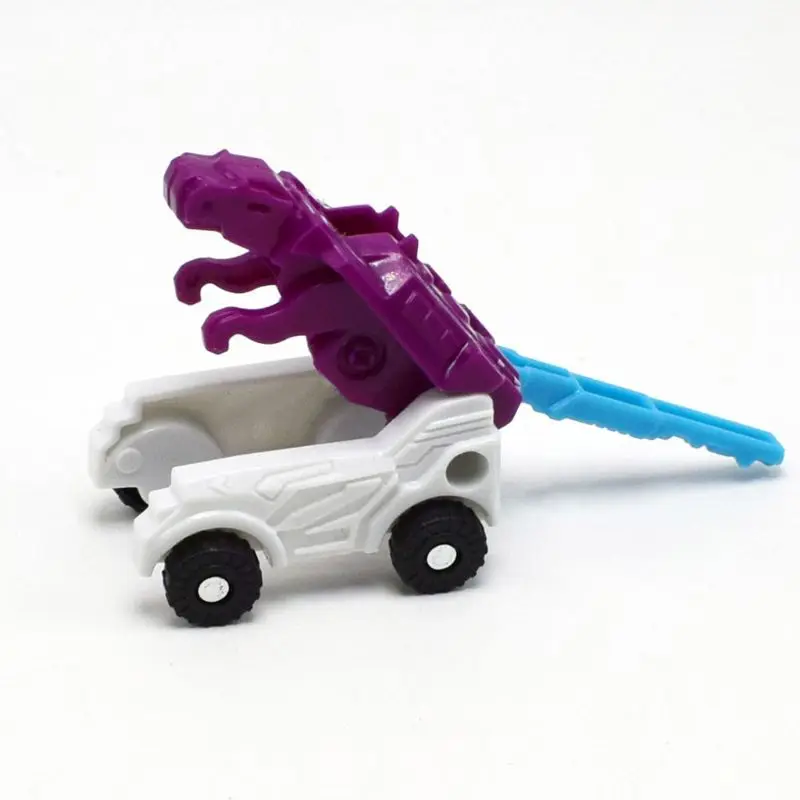 

12Pcs No Repeating Mini Transformation Dinosaurs Robot Car Model Action Figures