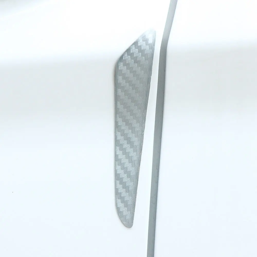 4 шт. защита боковой кромки двери автомобиля для BMW BENZ Audi Nissan VW оградительная защита наклейка анти столкновения полосы Защитная Лента Универсальный