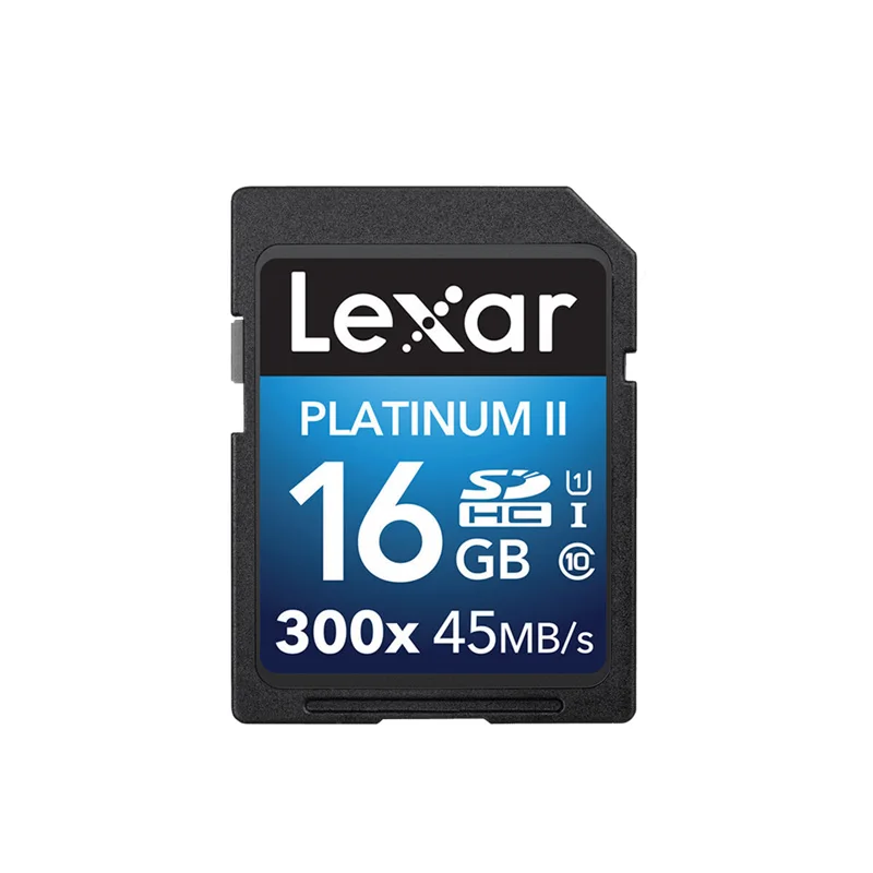 Оригинальная флеш-карта Lexar SD 300x16 GB 32GB SDHC 45 МБ/с. карта памяти cartao de memoria Class 10 U1 USH-I карта памяти для карт камеры - Емкость: 300X-16GB-Standard