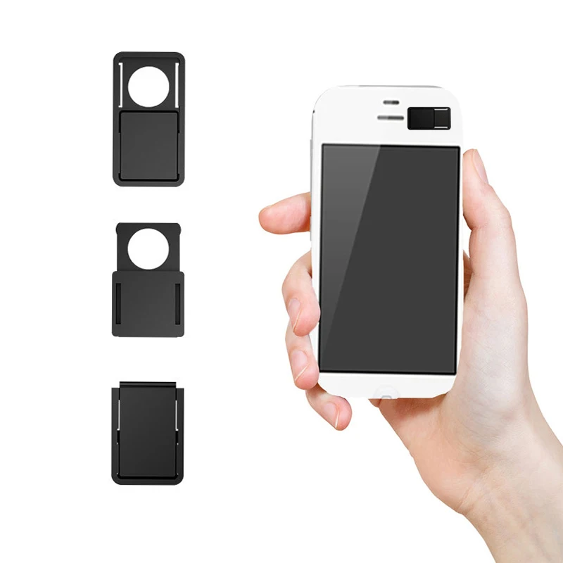 

Tablet laptop camera hacker blocker webcam cover 3 shapes a set phone privacy guarder security protector mobile pc lens slider
