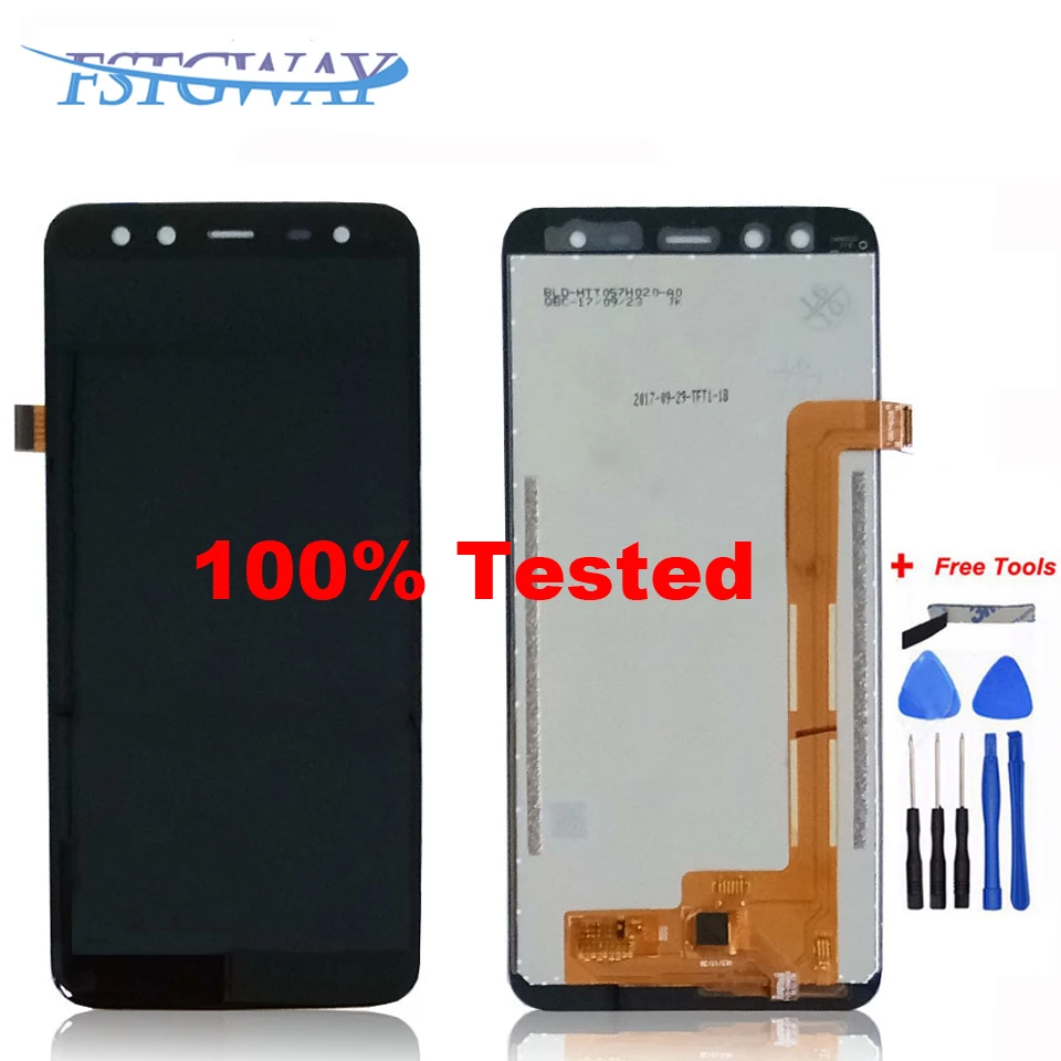 Для 5 7 дюймов BlackView S8 ЖК дисплей + сенсорный экран дигитайзер стеклянная панель