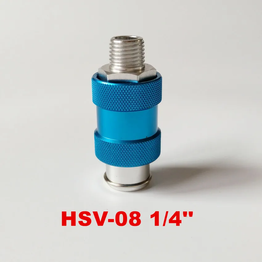

HSV-08 Slide Valve R1/4"  Thread Pneumatic Flow Control Manual Hand Slide Valve