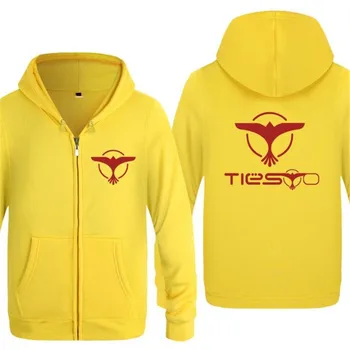 

Mens Hoodie Rock Music DJ Tiesto Printed Hoodies Men Hip Hop Fleece Long Sleeve Zipper Jacket Coat Sweatshirt Skate Tracksuit