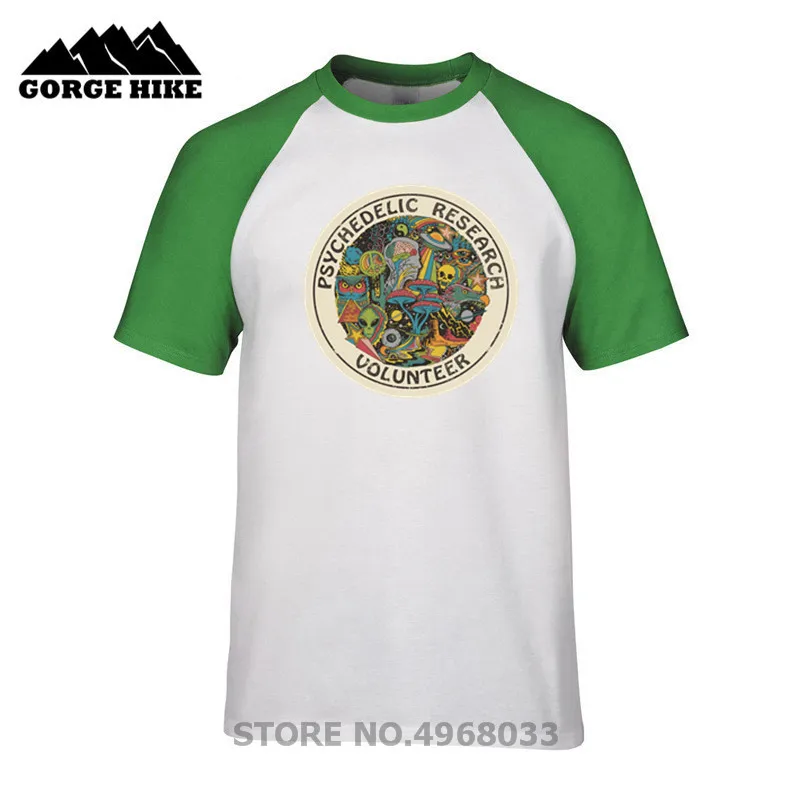 

Boutique Camisetas T shirt Psychedelic Research Volunteer Baseball 3D Game Birthday Gift T-shirt Valentine's Tshirt Homme Trend