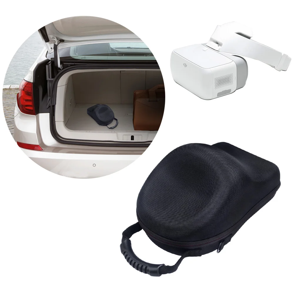 Жесткий чехол для хранения для путешествий, сумка для переноски, чехол для DJI Goggles, иммерсивные FPV VR, двойные HD экраны, аксессуары для дронов-с ремнем