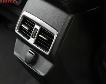 

BJYMYCYY Car styling Car rear armrest outlet decoration frame For Renault Koleos 2017