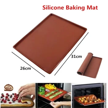 

Silicone Baking Mat DIY Cake Pad Non-Stick Oven liner Swiss Roll Bakeware