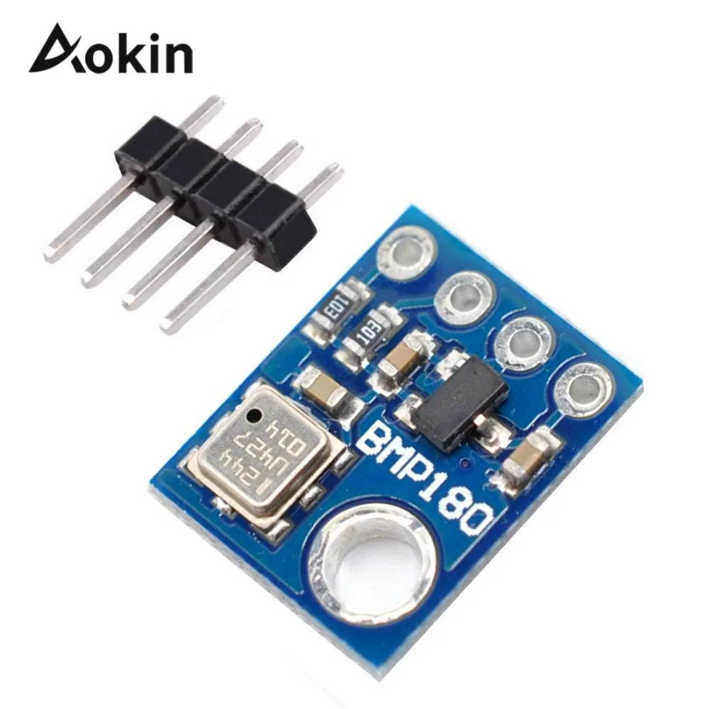 Aokin GY68 GY 68 BMP180 BMP 180 цифровой модуль платы датчика атмосферного давления