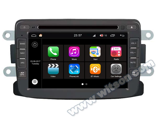 Cheap 7" Android 8.0 Oreo OS Special Car DVD Multimedia GPS Radio for Renault Duster 2011-2017 & Logan 2012-2017 & Dokker 2012-2017 1
