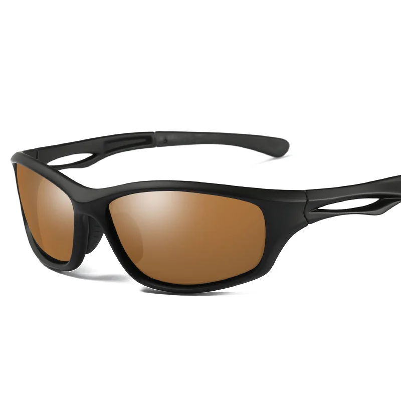 TR90 поляризованные очки Рыбная ловля езда Кемпинг спортивные солнцезащитные очки - Цвет: Picture color
