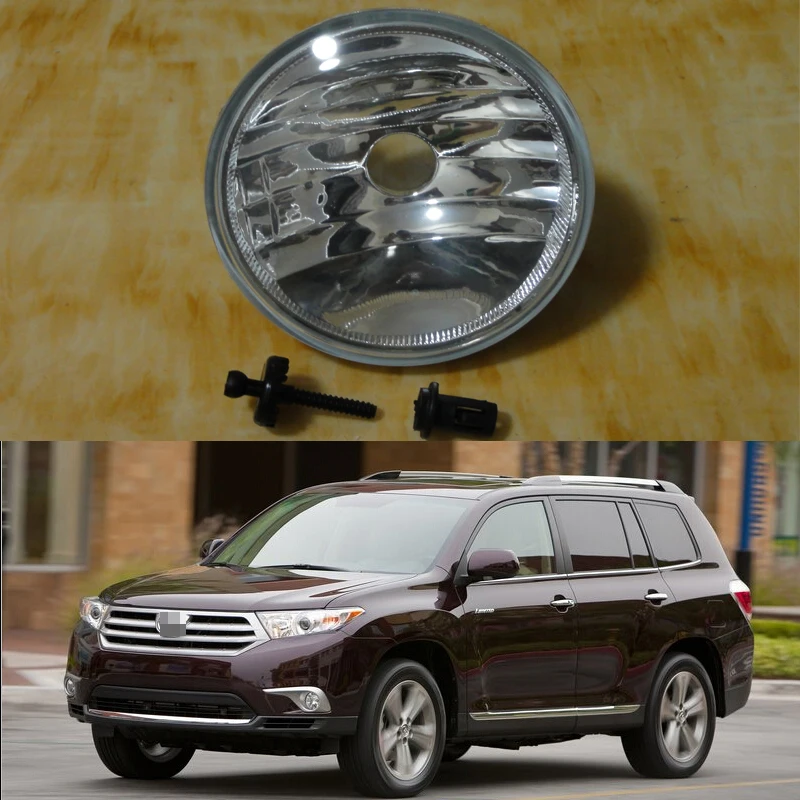 

1Pcs RH Side Front Bumper Fog Lamp Light Without Bulb for Toyota Highlander 2011-2013