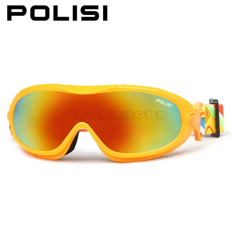 POLISI invierno Anti-niebla de Esqui gafas de las mujeres de los hombres Snowboard gafas de protección de UV400 nieve Skate nieve gafas