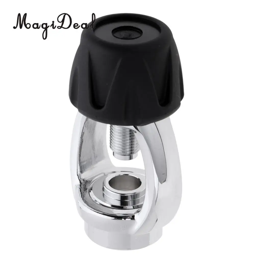 MagiDeal Deluxe Silver Copper Scuba Diving Dive DIN to Yoke 1st Regulator Convertor Adaptor Spare Parts Kit