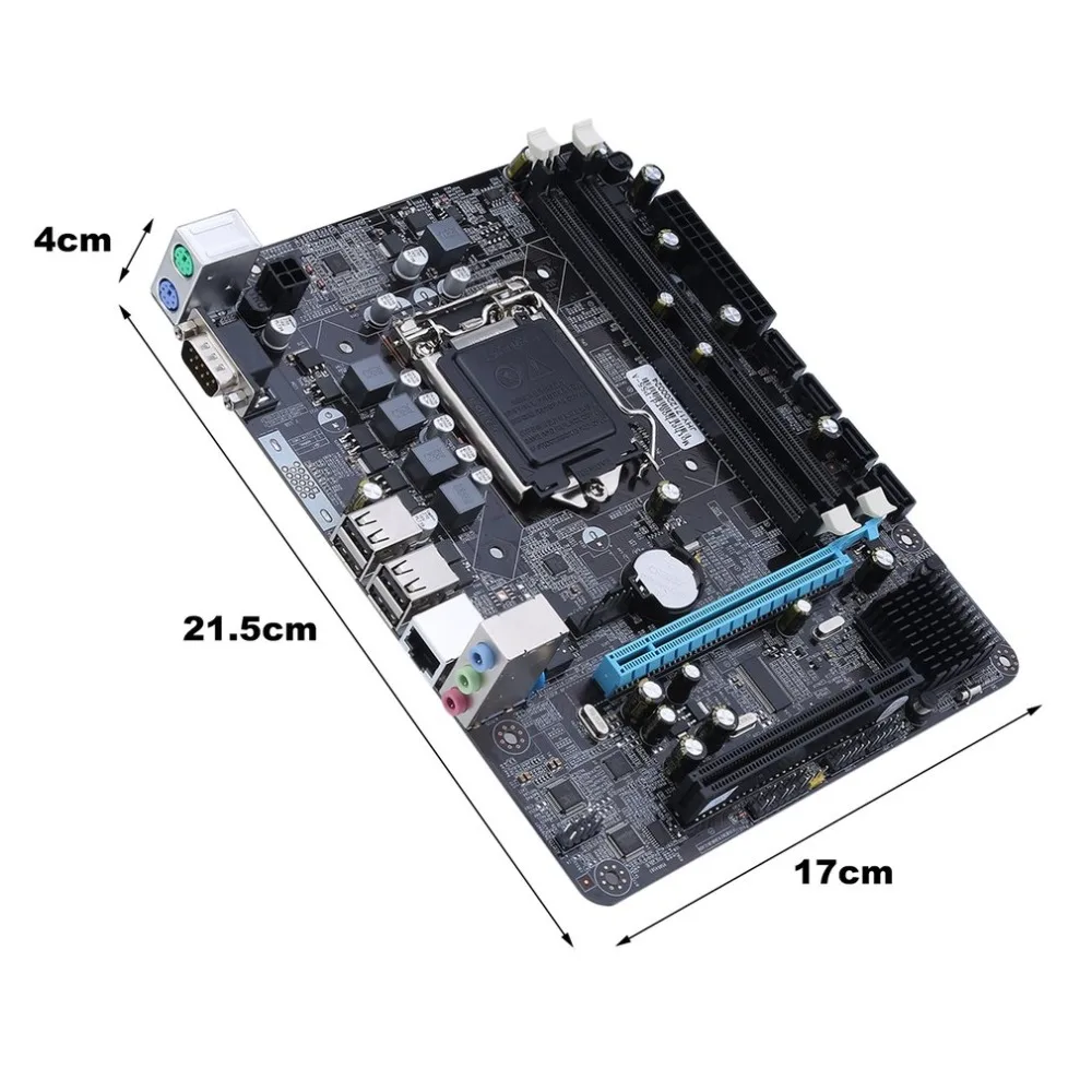 Материнская плата DDR3 LGA 1156 USB 2 0 215x170 8 ГБ P55 6 каналов бесплатная