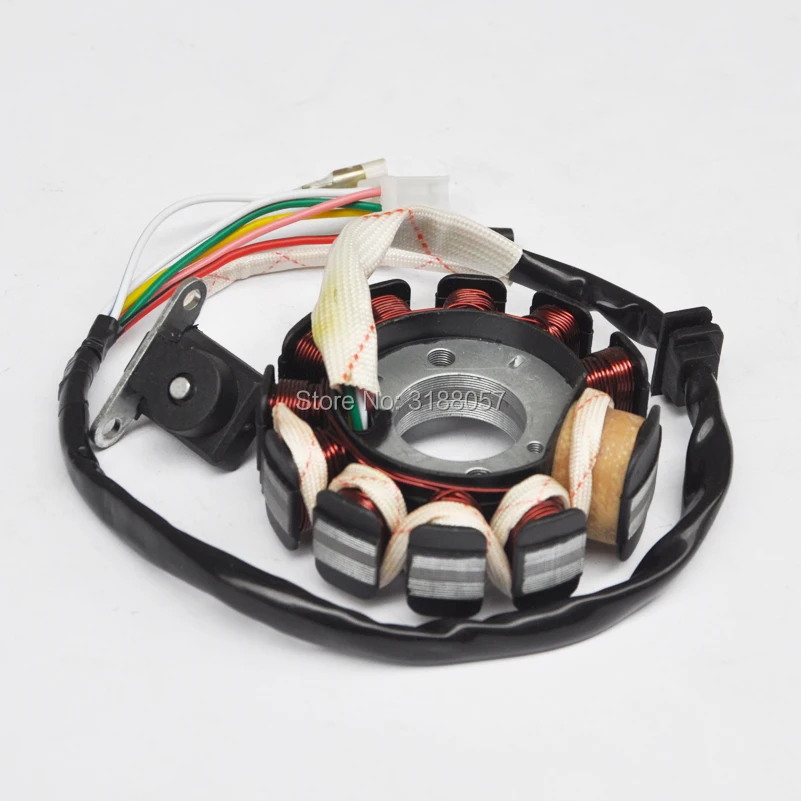 Magneto Ignition Stator Coil 11 Poles GY6 125 Coils For GY6 125cc 150cc Moped Scooter ATV Motocross