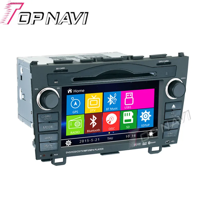 Clearance Topnavi 7" Car DVD GPS For Honda CRV 2006 2007 2008 2009 2010 2011 Car Radio Multimedia Audio Stereo In Dash,Wince System 10