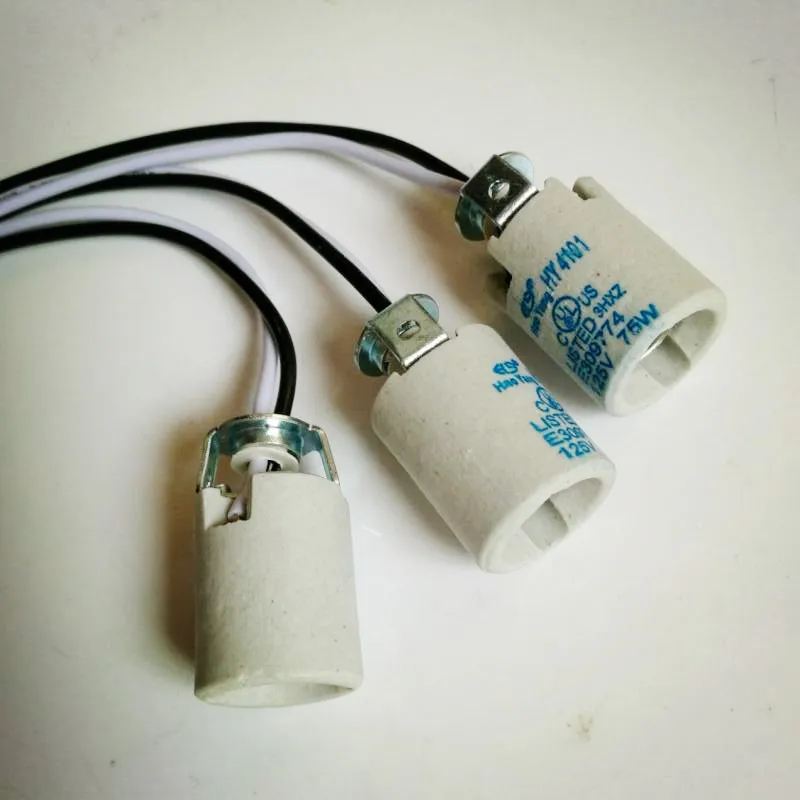 E12 Lamp Holder with Bracket extension cord / Crystal Chandelier