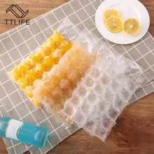 TTLIFE 10 шт. одноразовый лед замороженный латтичный мешок вода инъекции коктейль льда плесень мешок сок, напиток инструменты Бар Инструмент