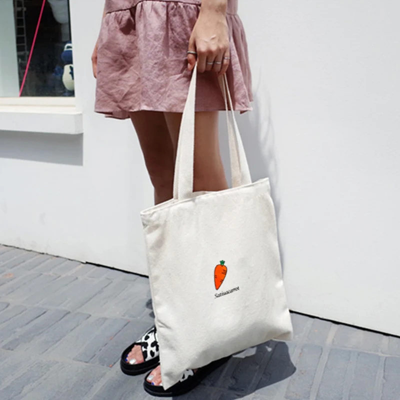 Casual Cartoon Fruit Print Large Capacity Shopping Bags Simple Student Beach Shoulder Bag Women Daily Canvas Handbag Tote Bag Casual Cartoon Fruit Print Large Capacity Shopping Bags Simple Student Beach Shoulder Bag Women Daily Canvas Handbag Tote Bag