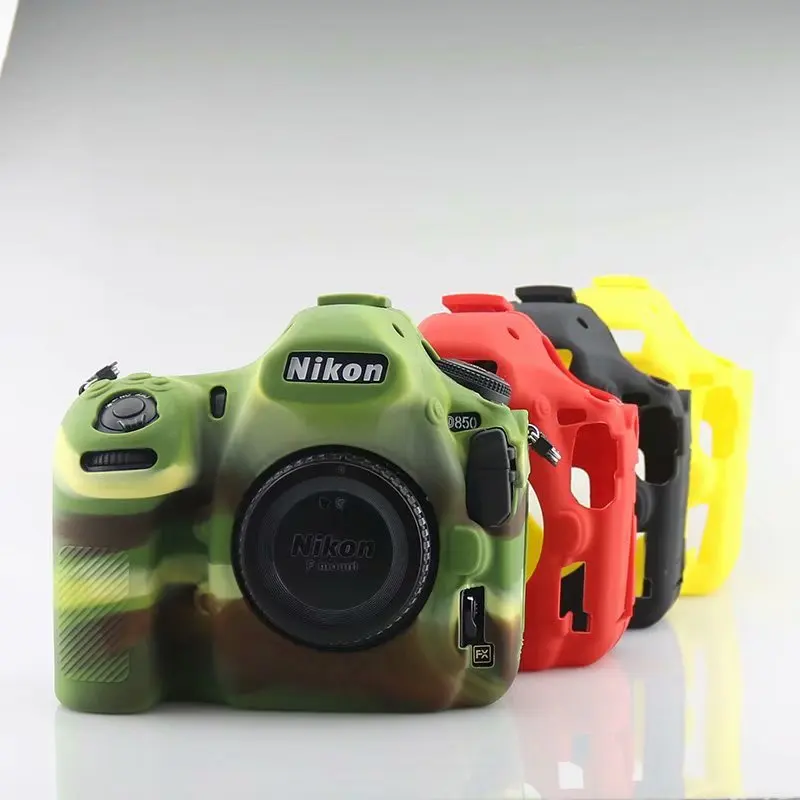 Мягкий силиконовый резиновый защитный корпус для камеры, чехол, кожаный чехол для Nikon D850 D3400 DSLR камера сумка, защитная крышка