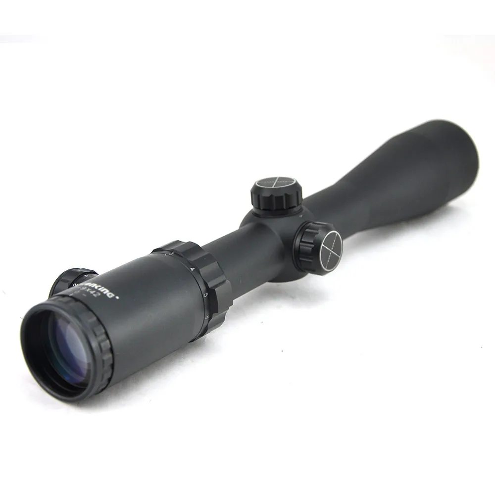 Visionking 3 9x42FL Riflescope с 11 мм креплением кольца длинный Диапазон. 223. 308 охотничий