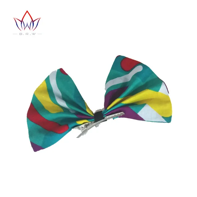 

BRW Exclutive Hand Made Dashiki hair clip hair grip Batik Mix Colors Boutique Beach Holiday Style Hair Accessories WYA20
