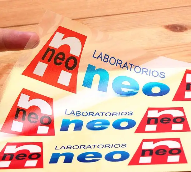 customized transparent clear labels stickers tags, Sticker Packing Labels with custom logo text ...