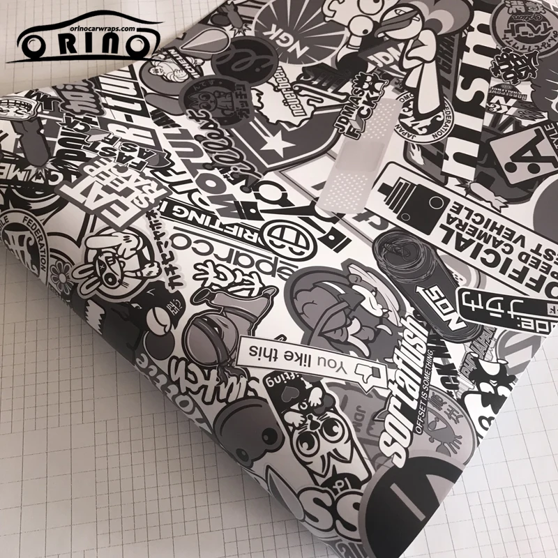 Sticker Bomb Vinyl Wrap Film-2