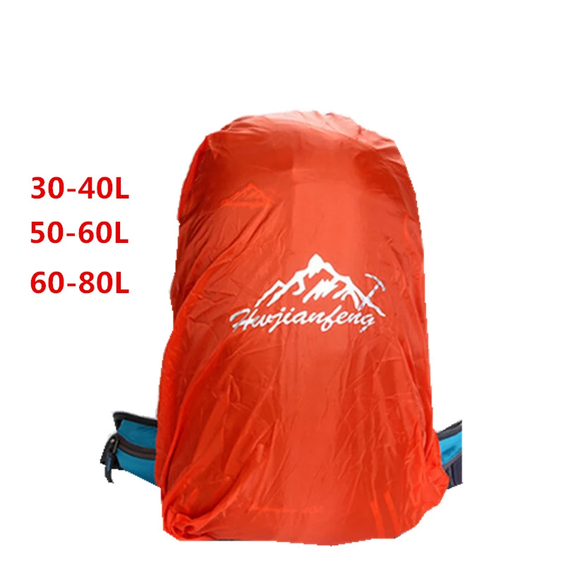

30L - 85L backpack cover sport bag covers dust protection waterproof rain cover for outdoor camping hiking Climbing cycling
