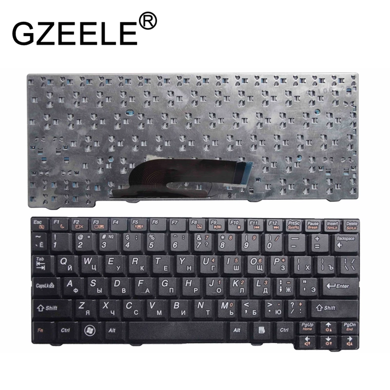 

GZEELE new Russian Laptop keyboard For Lenovo S10-2 S11 20027 S10-3C S10-2C S10-3 RU black