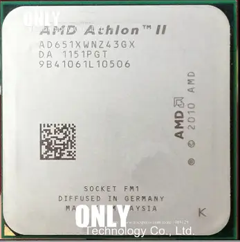 

Free shipping X4 651K Quad-Core FM1 3.0GHz 4MB 100W CPU processor pieces X4-651