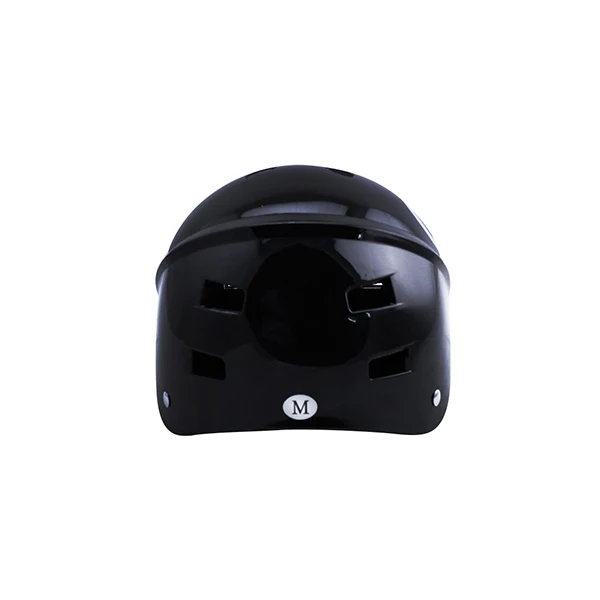 GY Черный ABS велосипедный шлем катание шлем In-mold наполовину покрыт EPS лайнер скейт лыжный шлем