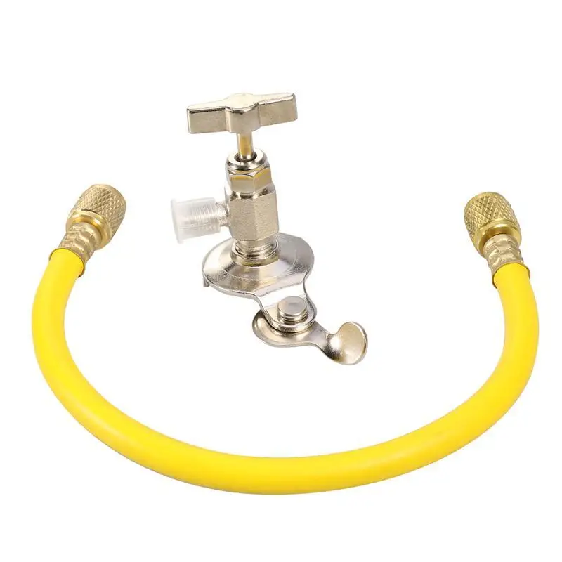 Air Conditioning Refrigerant Charging Hose R12 R22 R134A Can Tap