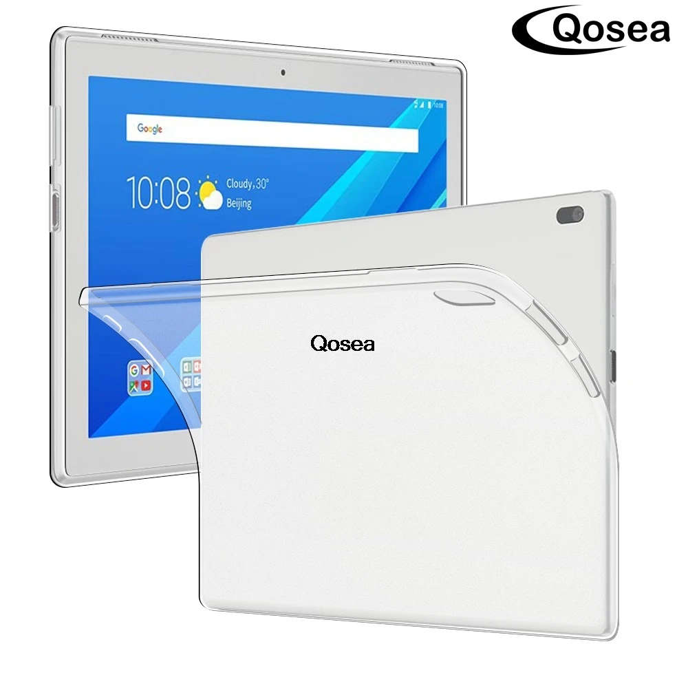 

For Lenovo Tab 4 10 TB-X304F Tab4 TB-X304N Case Transparent Silicone Ultra-thin Soft TPU Tablet PC Protective Back Capa Cover