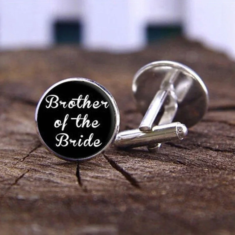 groom cufflinks and tie clip