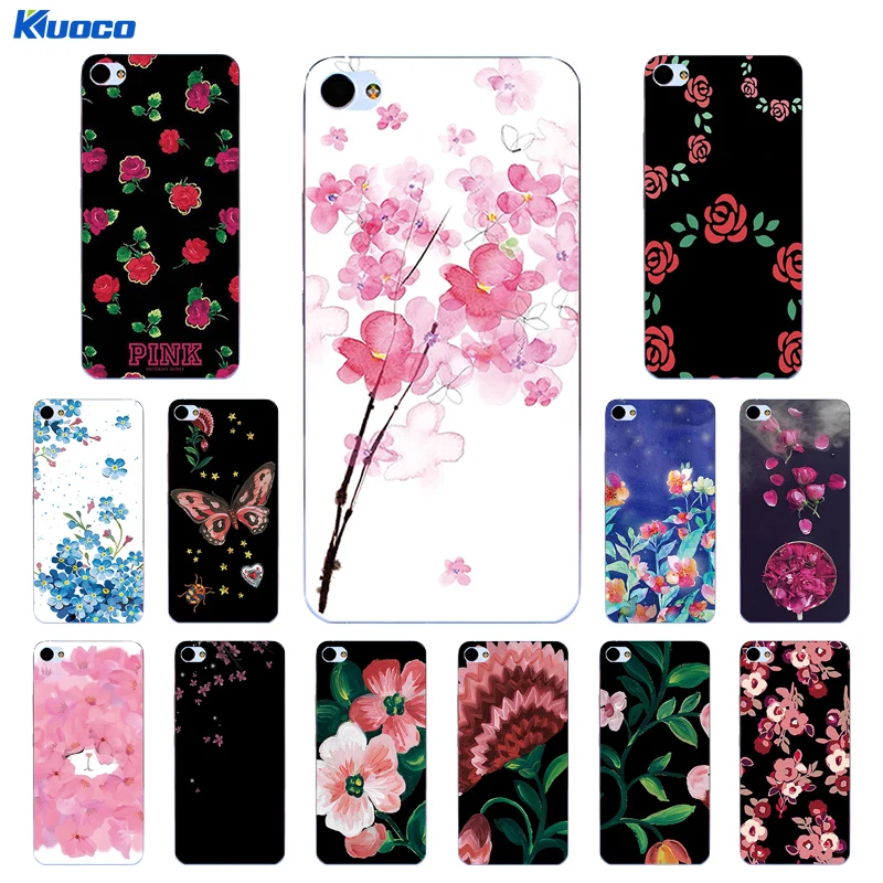 

DIY Phone Case for Meizu M1 M2 M6 Note 5.5 Inch Shell for Meizu M3 / M3S Mini Fundas for Meizu U20 Cover Soft TPU Retro Flowers