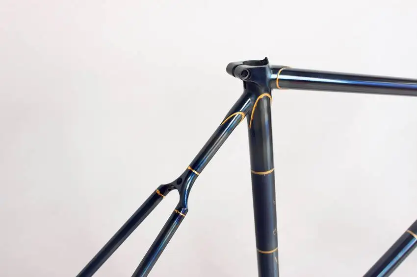 Top Vintage Steel Frame/Front Fork Road Bike Custom Frame/Front Fork Reynoids 525/725/853 Retro bicycle  Bicycle Accessories 3