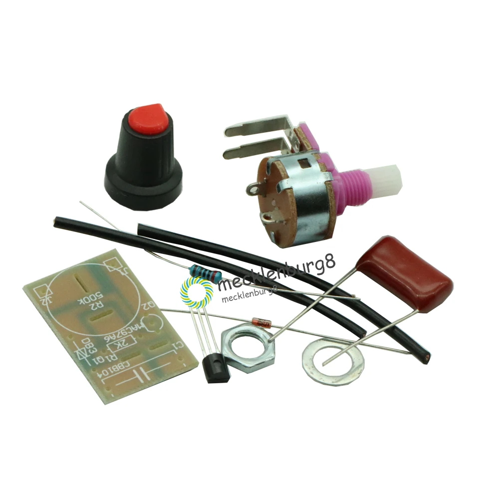 2PCS new 100W Dimmer Module Switch Speed Regulation Module DIY Kit