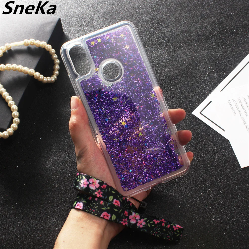

Liquid case For Xiaomi MI A2 MI 6X case Dynamic Quicksand Transparent Soft TPU Phone case For xiaomi MI A2 MI 6X MI6X Case cover