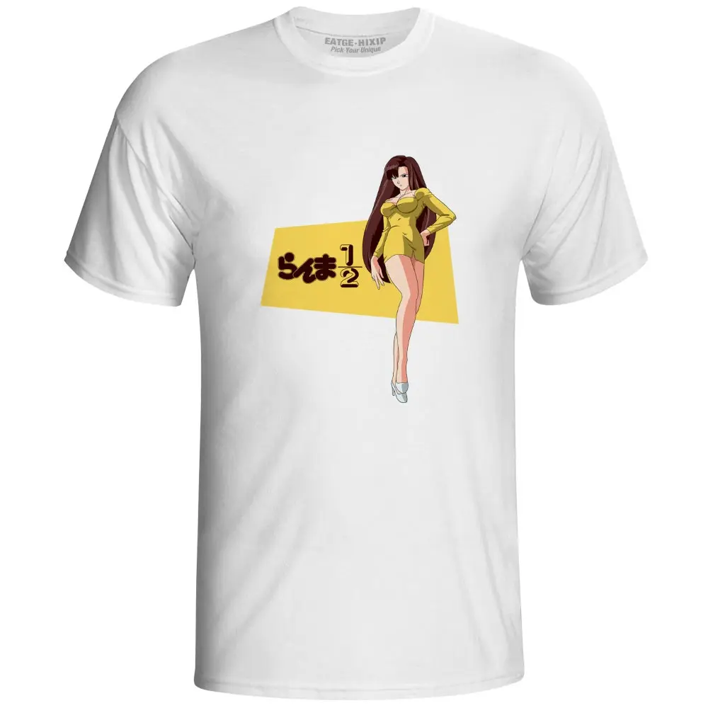

Teacher Hinako Ninomiya T-shirt Rock Print Anime Cartoon Ranma 1/2 T Shirt Casual Style Pop Punk Funny Women Men Top Tee