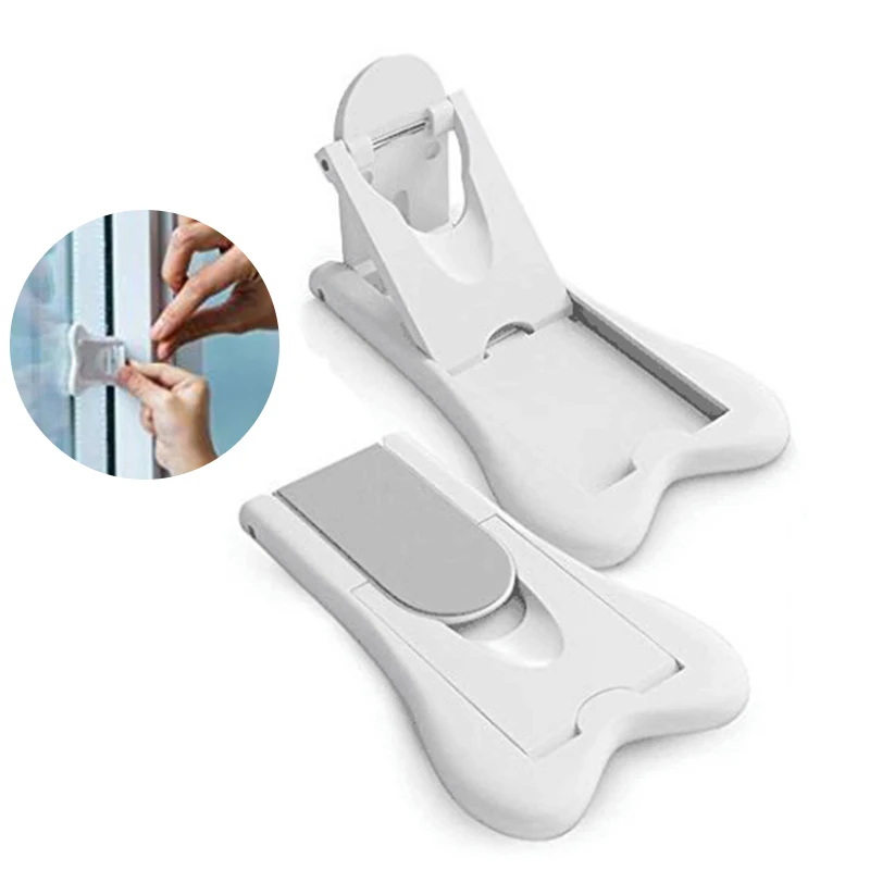 Sliding Door Lock for Child Safety Baby Proof Doors & Closets Childproof Your Home with No Screws or Drills By Ashtonbee