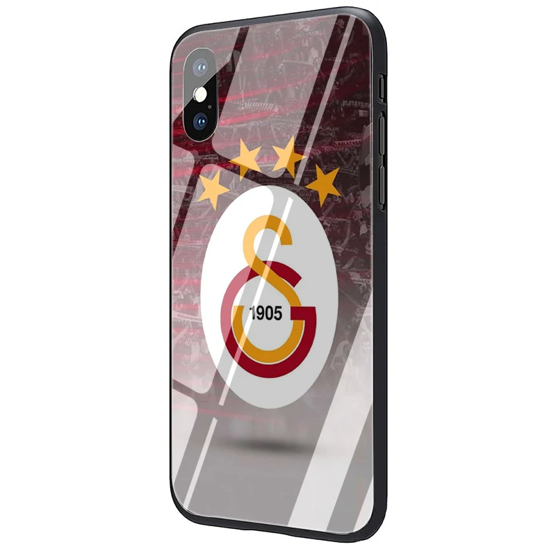 Турция Galatasaray мягкий чехол из закаленного стекла чехол для iPhone 5 5S SE 6 6s 7 8 plus X XR XS 11 pro Max - Цвет: G6