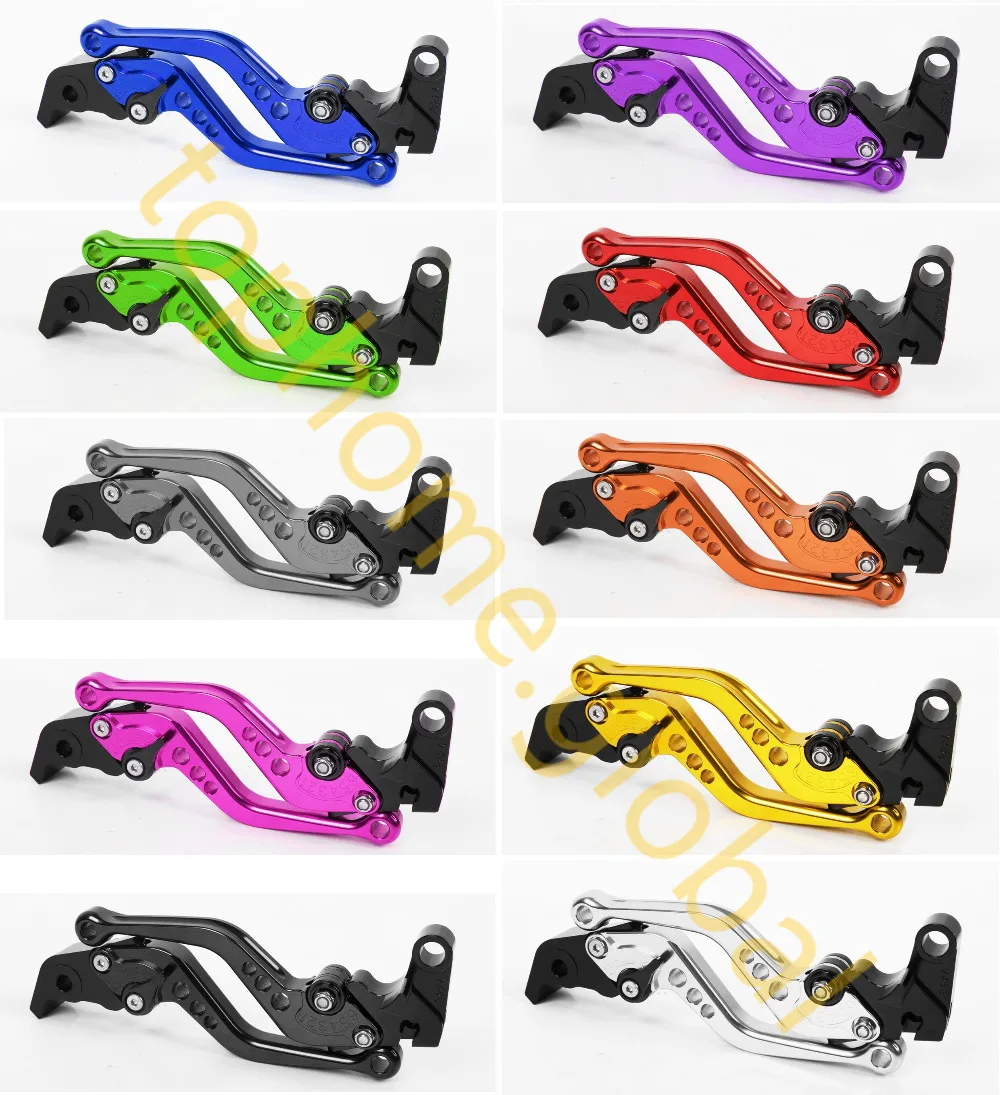 

For Ducati Multistrada MTS1100/S 2007 2008 2009 Short Clutch Brake Levers CNC Adjustable 10 Colors