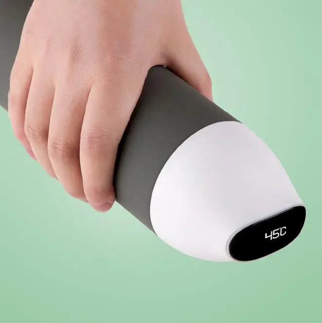 Original Xiaomi mijia kiss kiss fish smart Vacuum insulation bottle with 3 filter OLED Temperature