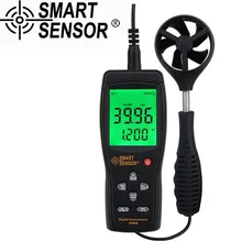 Digital Anemometer Wind Speed Air Velocity Temperature Measuring Meter 0.3-45M/S Data Hold to Computer via USB diagnostic-tools