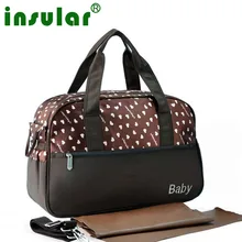 Multifonctionnel sacs à couches de maternité maman sac à main bébé soins poussette sac Haute capacité mère Épaule Messenger nappys sac